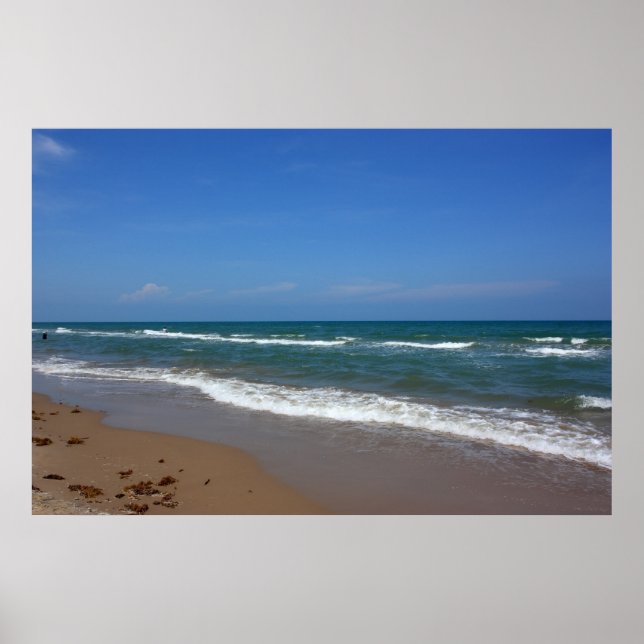 Poster de praia de padre (Frente)