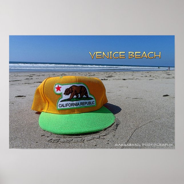 Poster de praia de Venice Funky! (Frente)