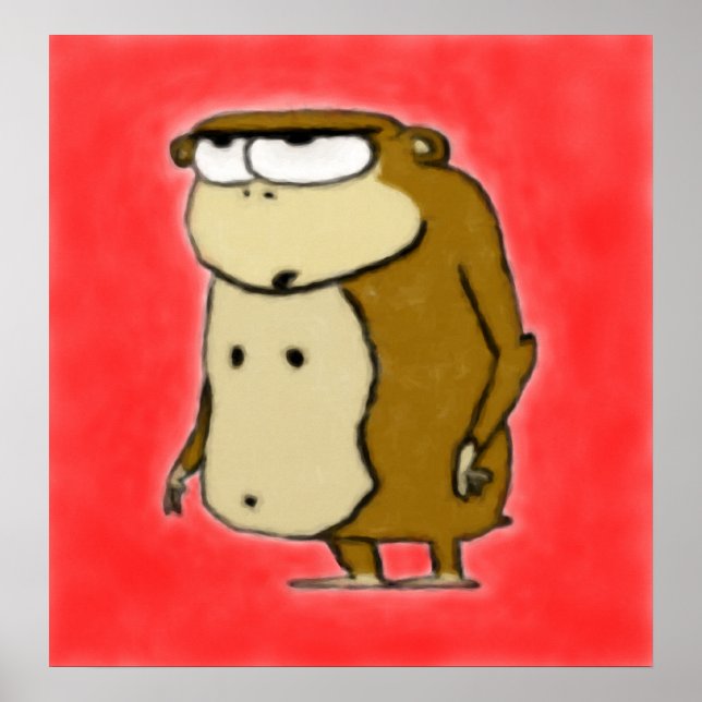 Poster de pré-primatas curto n' (Frente)