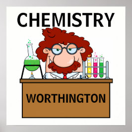 Poster de Professora SCIENCE