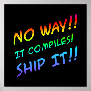 Poster de programação do humor