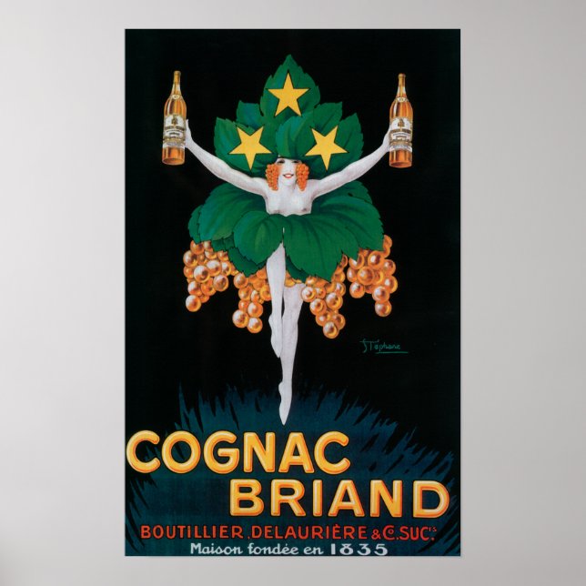 Poster de Promocional de Briand Cognac (Frente)