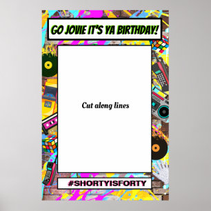 Poster de Prop. de Quadro de Fotografias Retroativ