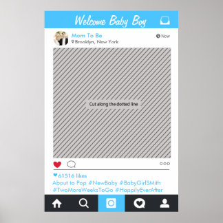 Poster de Propagação de Fotografia de Frame do Par