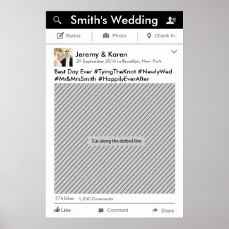 Poster de Propagação de Fotografia de Frame do Par