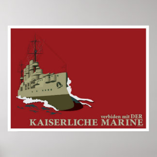 Poster de Propaganda Alemã da Primeira Guerra Mund