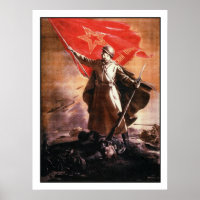 Poster de propaganda russa do WII