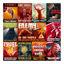 Poster de Propaganda Trump, 11 em 1