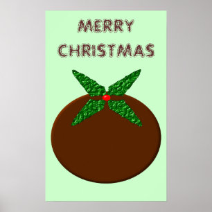 Poster de Pudim de Natal