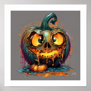 Poster de Pumpkin Bobo de Halloween