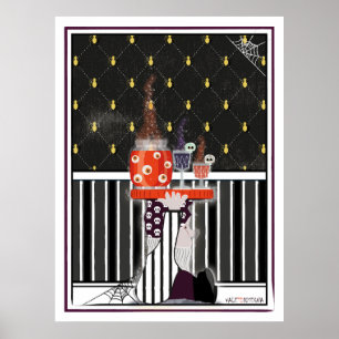 Poster de punho assustador