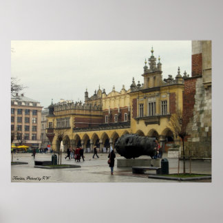 Poster de Quadrado de Mercado