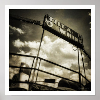 Poster de Quadrado de Tilt-a-Whirl