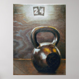 Poster de Qualidade do Arquivo Kettlebell