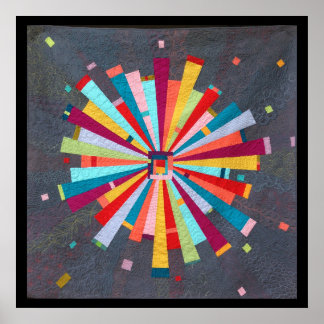 Poster de Quilt de Coração Sagrado