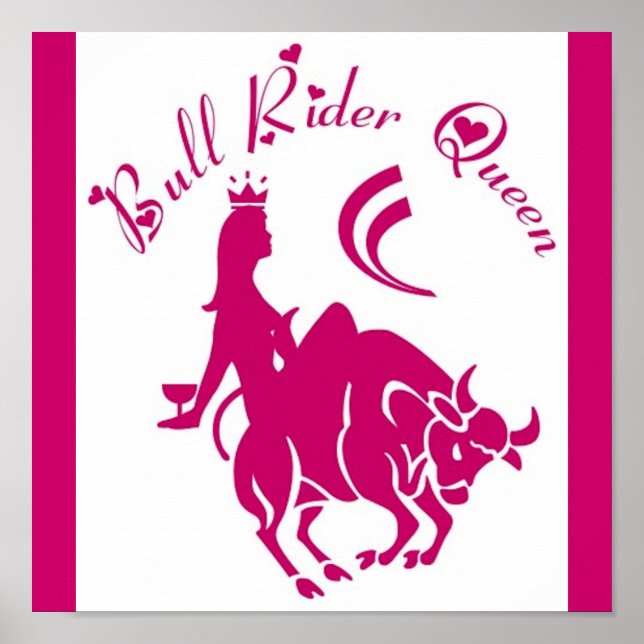 Poster DE RAINHA DE RIDER BULL (Frente)
