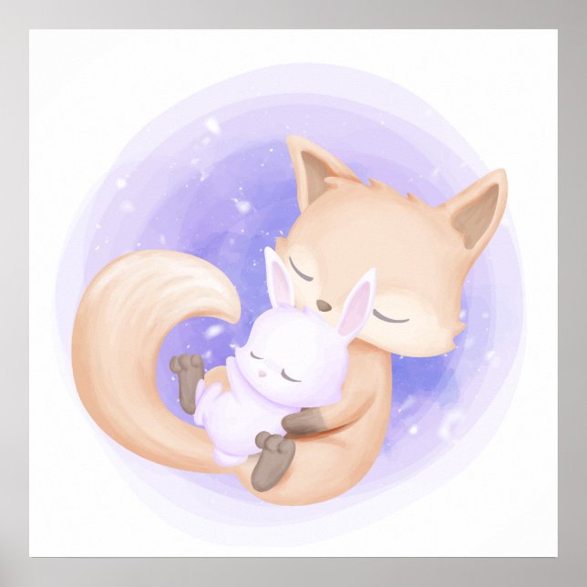 Poster de raposas (Frente)