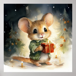 Poster de rato de Natal