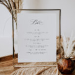 Poster de Recepção de Sinal de Drink no Menu de Ba<br><div class="desc">Nosso sinal de bar de menu de bebida de papel é perfeito para adicionar a um quadro a ser exibido no bar. Os convidados podem escolher quais bebidas serão solicitadas no seu evento. Este item faz parte da nossa coleção Goldie G100, por favor, compre a nossa loja para produtos correspondentes....</div>
