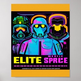 Poster de Recrutamento de Propaganda Cyberpunk