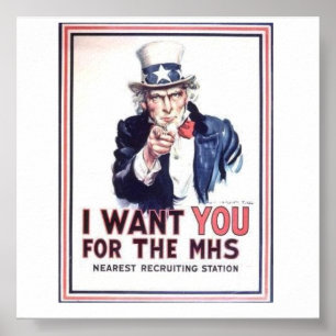 Poster de Recrutamento do Exército