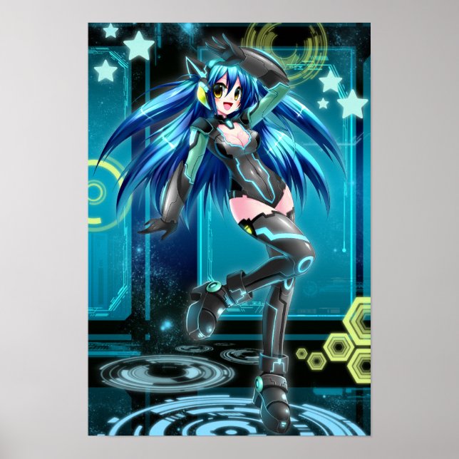 POSTER de Rede de Animes do Reino Unido (Frente)