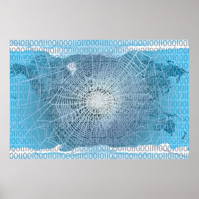 Poster de rede mundial (Frente)