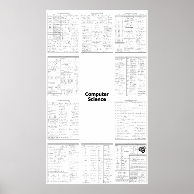 Poster de Referência de Computação do Ultimate (Frente)