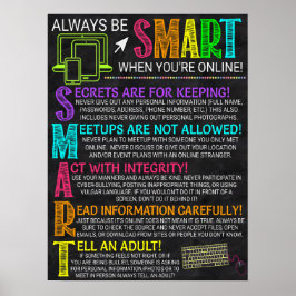 Poster de Regras do Laboratório de Computadores