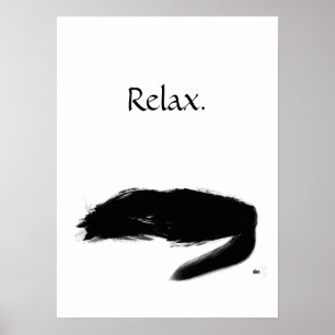 Poster de Relaxe de Gatos