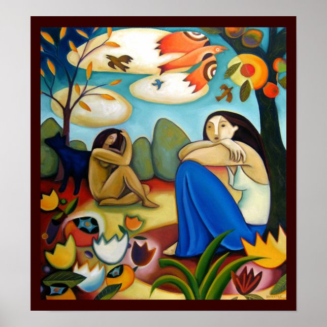 Poster de Reposição de Jardim (Frente)