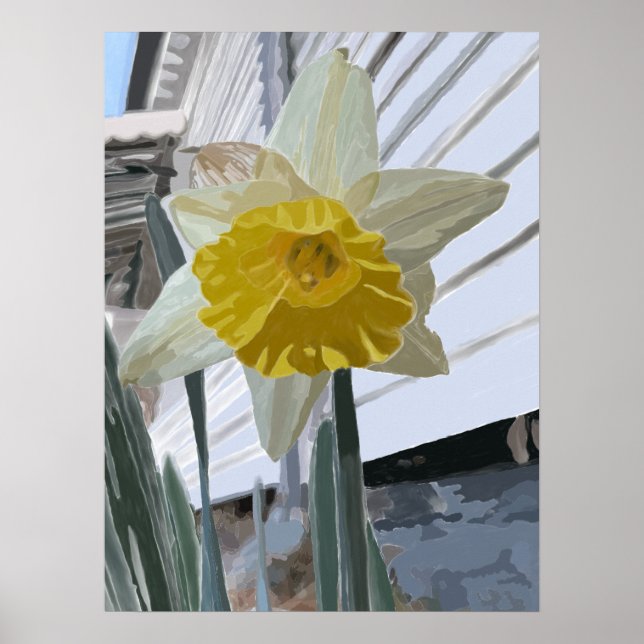 Poster de Retrato Daffodil (Frente)