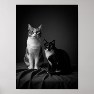 Pôster de retrato de animal de estimação personali