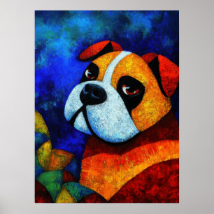 Poster de Retrato de Cão