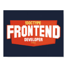 Poster de revelador de front-end