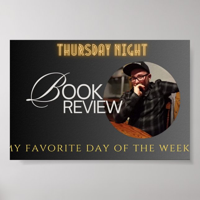 Poster de Revisão do Livro Noturno de Quinta-feira (Frente)