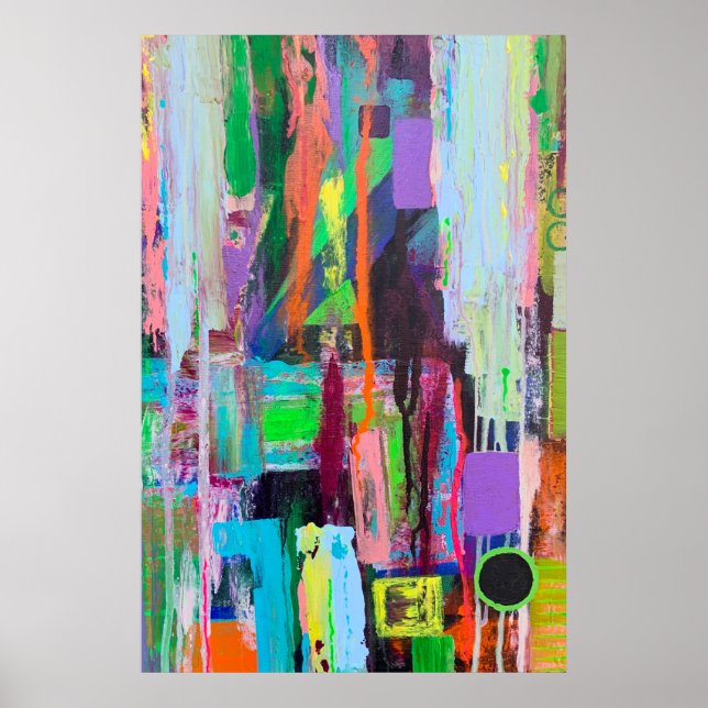 Poster de Risco Roxo 24 x 36 (Frente)