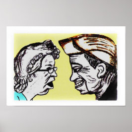 POSTER DE ROCKWELL E MULHER