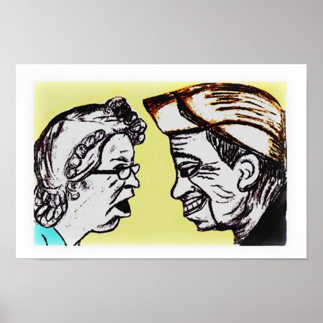 POSTER DE ROCKWELL E MULHER (Frente)