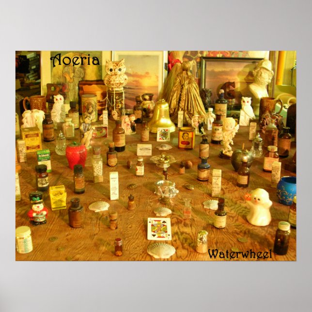 Poster de roda de água (Frente)