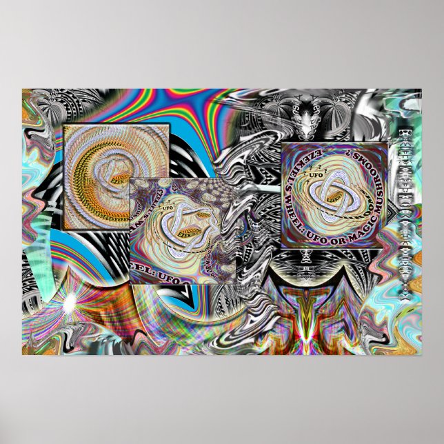 Poster de roda de Ezekiel (Frente)