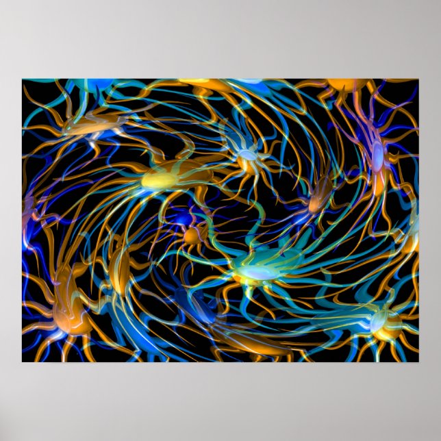 Poster de roda em espiral Valxart (Frente)