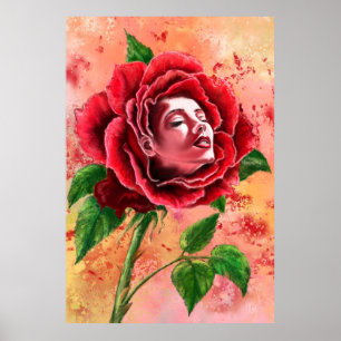 Poster de rosa