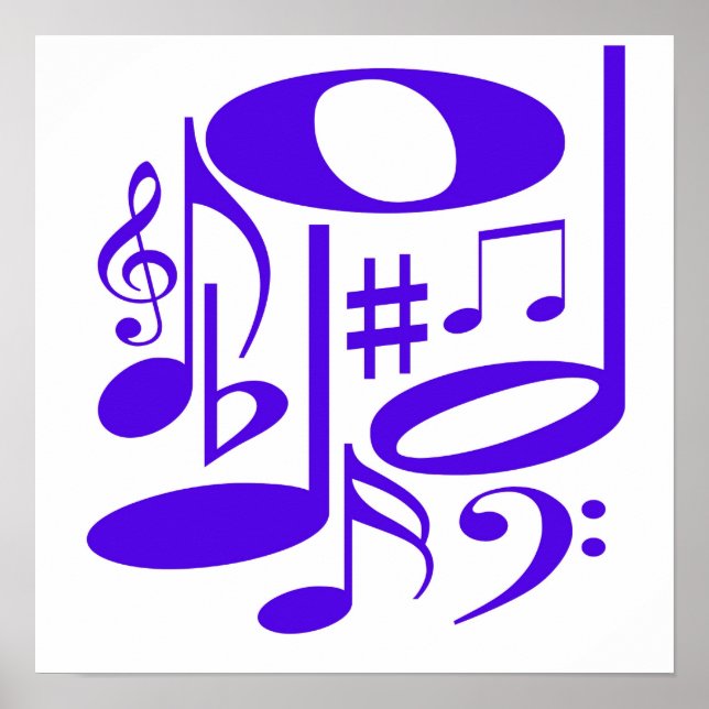 Poster de Roxo Musical (Frente)