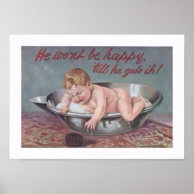 Poster de sabão de vinhas (Frente)