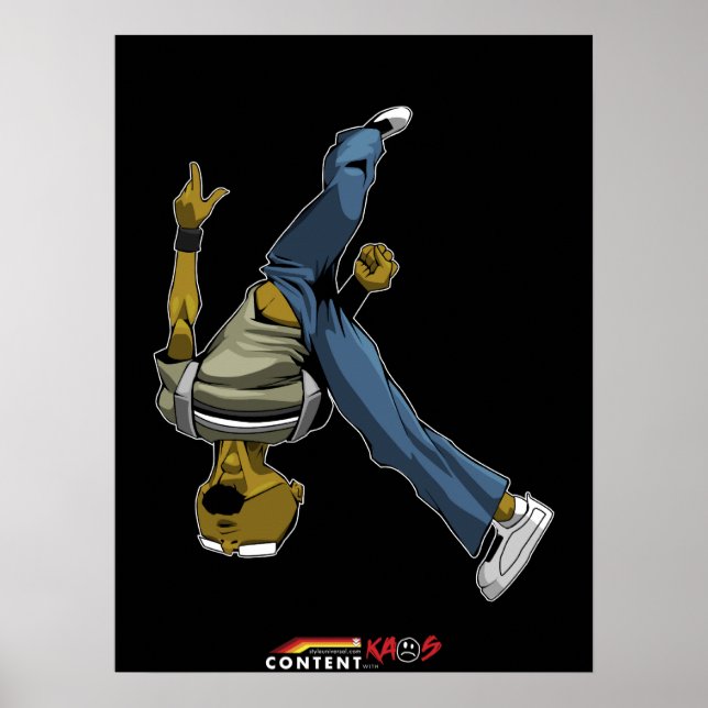 Poster de sacudir do Logik (Frente)