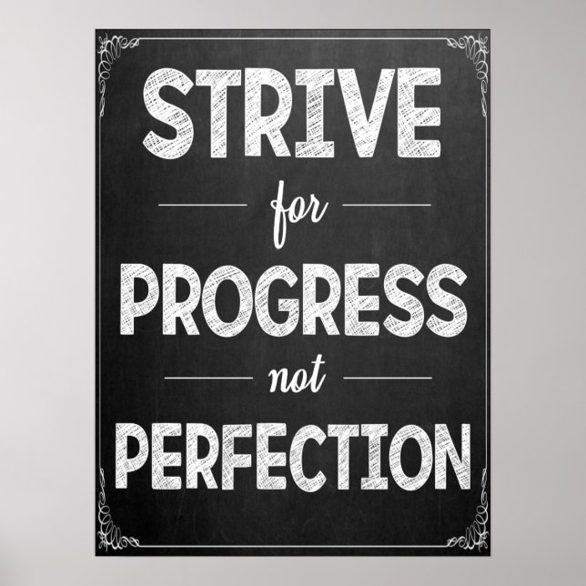 Poster de Sala de aula de quadro inspiracional (Frente)