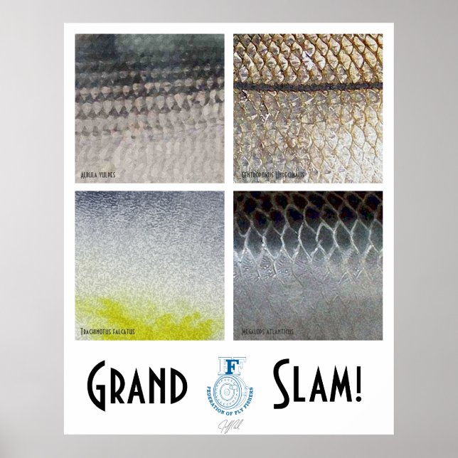 Poster de Saltwater do Grande Slam (Frente)