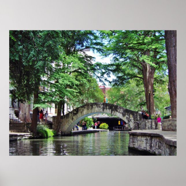 Poster de San Antonio River Walk (Frente)