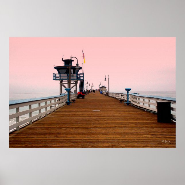 Poster de San Clemente Pier (Frente)